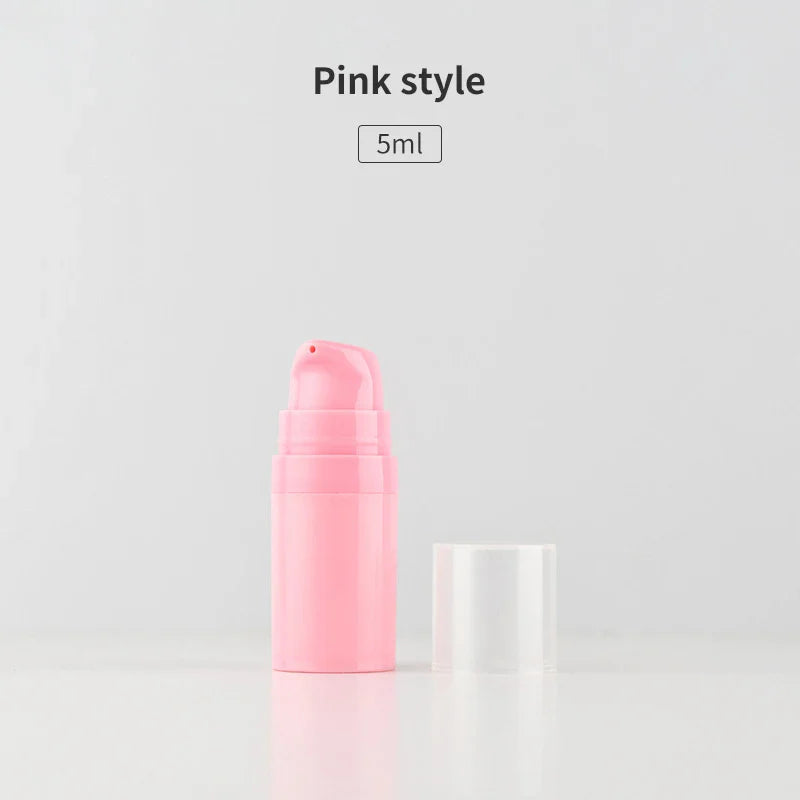 Empty Airless Pump Bottles | Mini Lotion Travel Containers