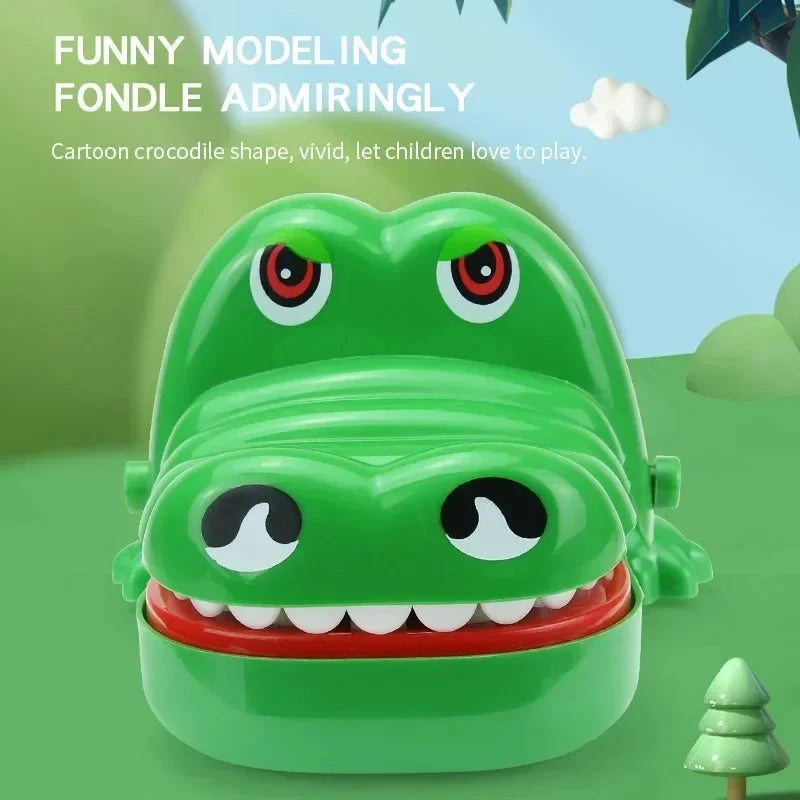 Bite Finger Crocodile Pinch Toy | Classic Family Game for Stress Relief and Party Fun