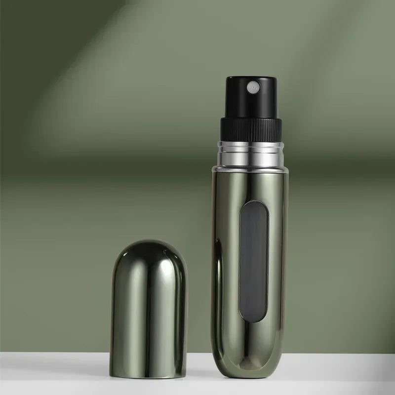 5ml Mini Portable Bottom-Filling Perfume Spray Bottle | Refillable Travel Atomizer
