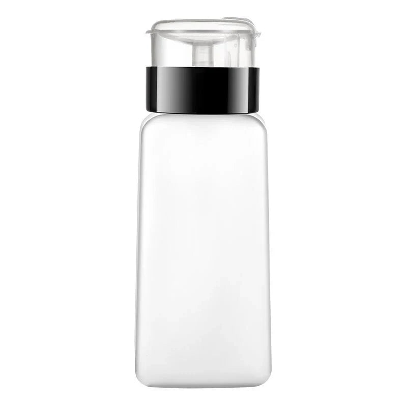 60ml 150ml 180ml 250ml Empty Pump Dispenser Bottle | Refillable UV Gel Polish Remover Container