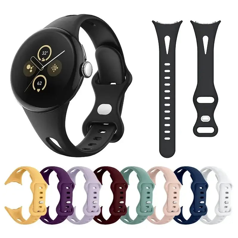 Google Pixel Silicone Band - Breathable, Sporty, Comfortable