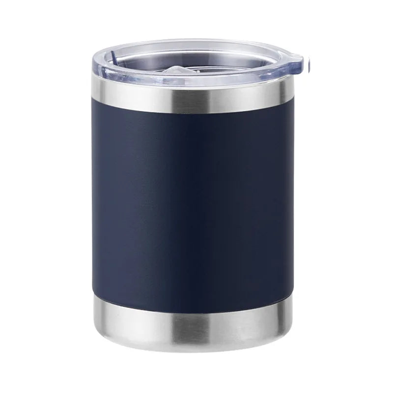 Double Wall Car Coffee Mug 10oz | Insulated Stainless Steel Thermos Flask