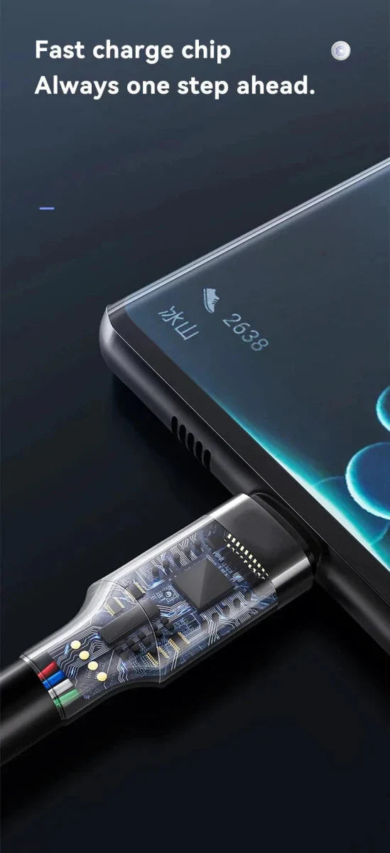 Xiaomi 120W Fast Charger PD Quick Charging High Quality USB C TO USB Type C Cable For iPhone 15 Plus Pro Max Samsung S24