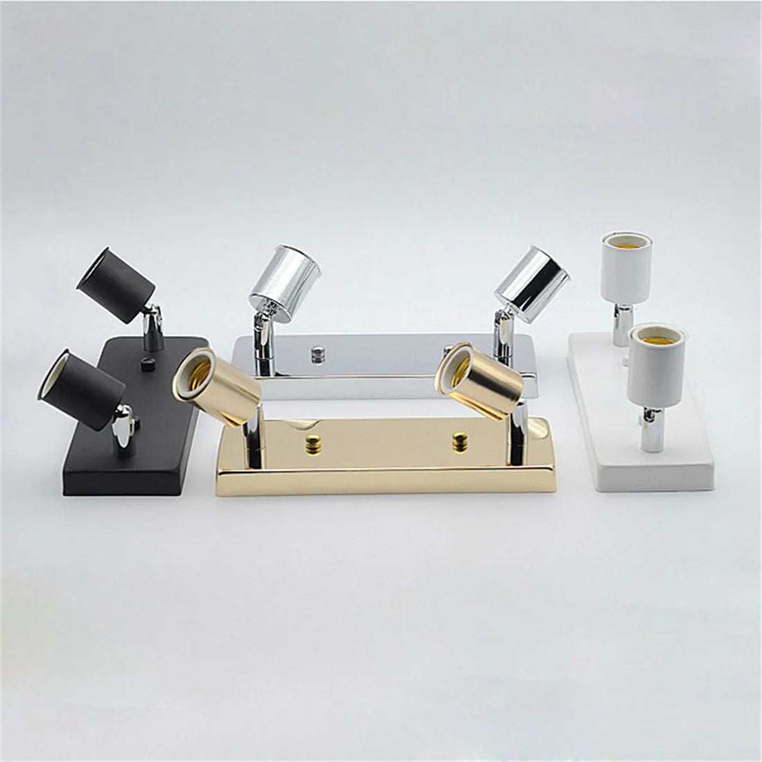 DecorBites™ Adjustable Ceramic Ceiling Light & Wall Sconces Base Socket Holder Adapter