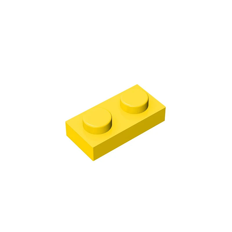 Gobricks Plate 1 x 2 Building Blocks 6225 Pieces | Compatible with Lego 3023