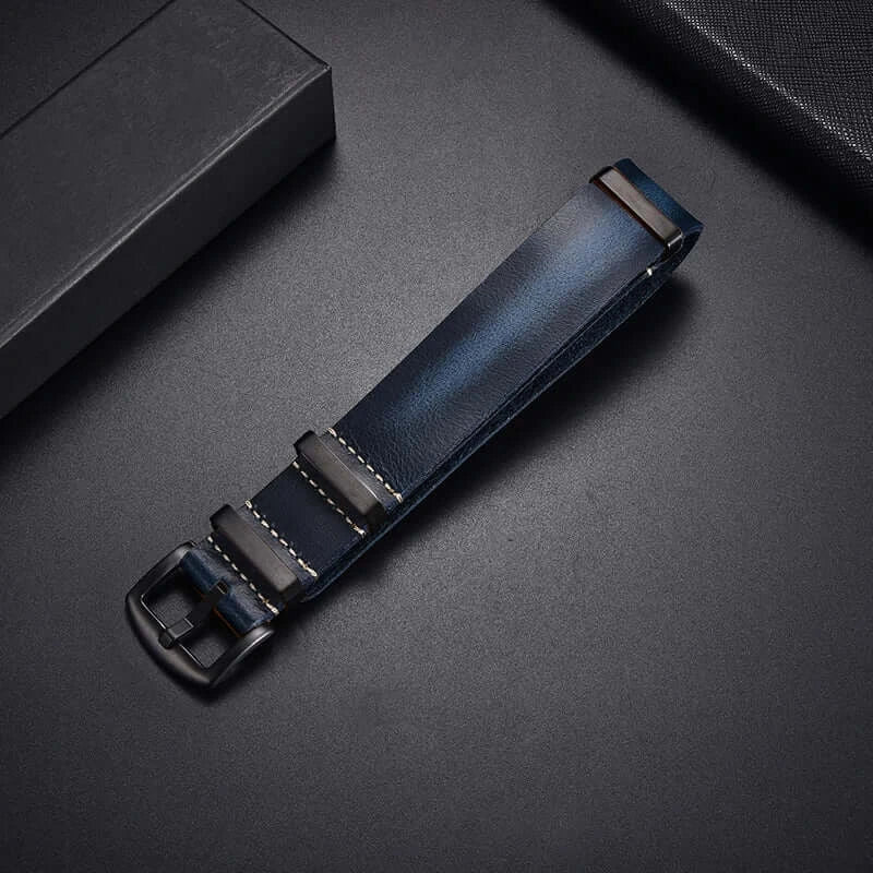 Ticwatch Leather Band - Premium Textured Design