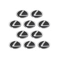 14/15MM Car Remote Key Sticker Aluminum Emblem Decoration Decal For Lexus
