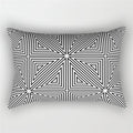 DecorBites™ Geometric Wave Line Waist Pillowcase Set