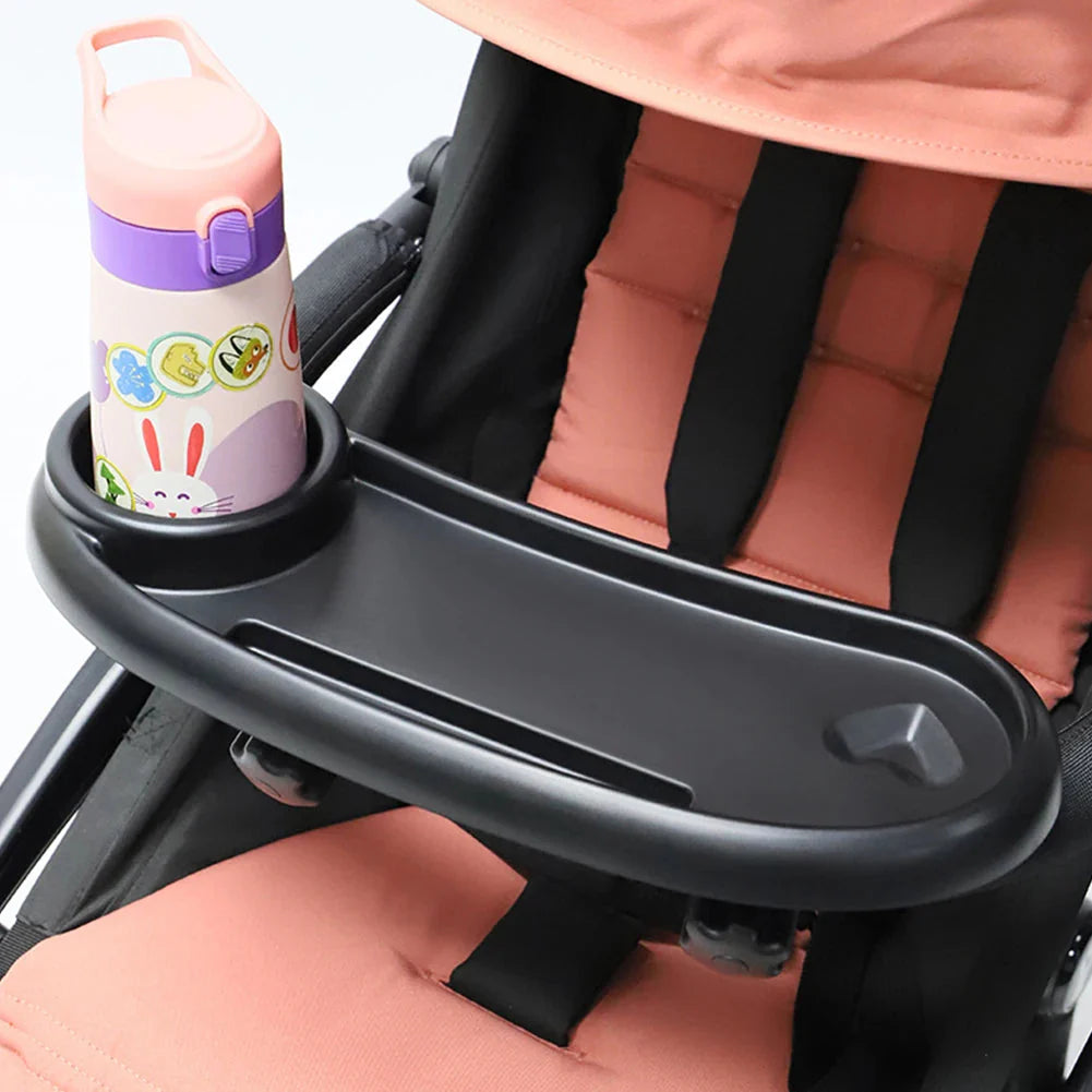 3 in 1 Universal Stroller Tray with Cup Holder & Snack Catcher