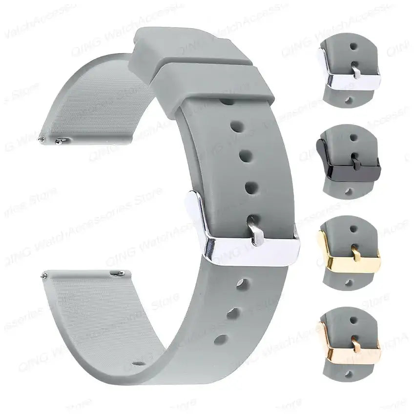 Ticwatch Silicone Strap - Soft, Comfortable, Waterproof