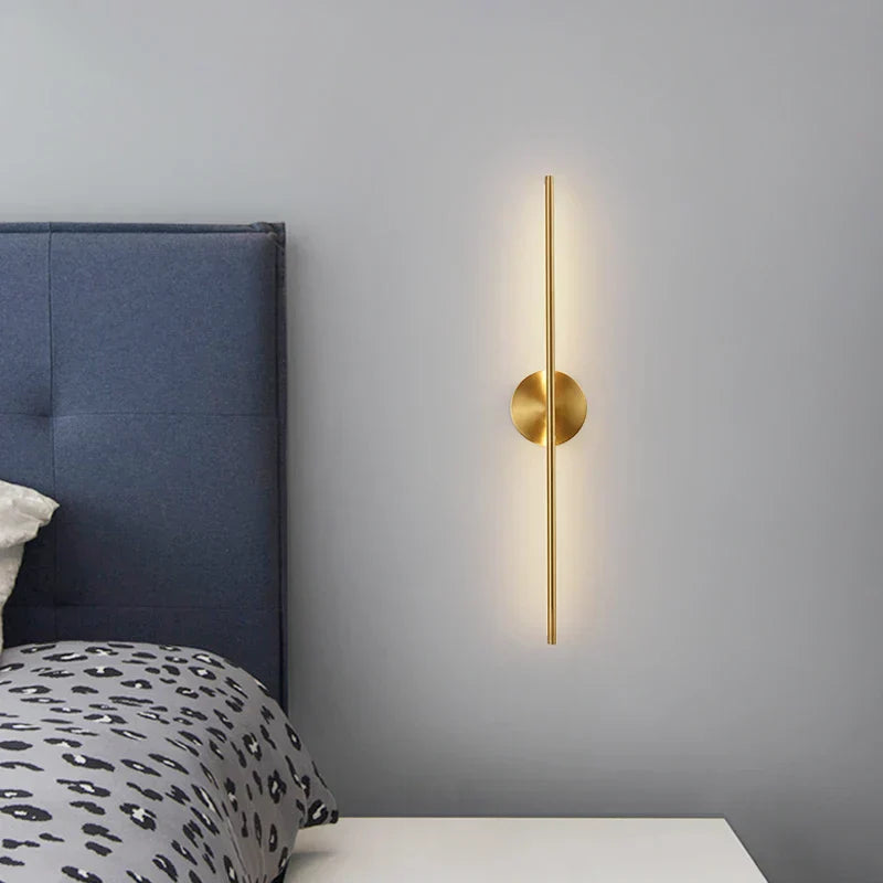DecorBites™ Copper Wall Sconce Lamps Up Down Black LED Wall Lights