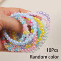 Candy Color Beads Bracelet Set for Kids | 10pcs Party Favors