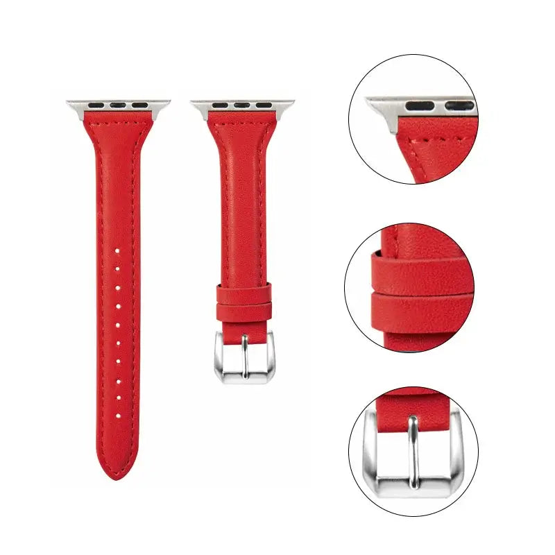 Apple Watch Leather Strap - Premium Quality, Stylish Design