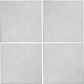 Porcelain Pool Tile Bianco 6x6 Matte Finish Stone Like Texture District Collection