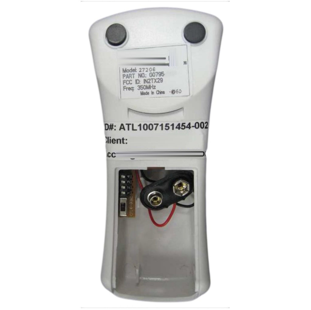 Substitute for Hunter IN2TX29 27206 Ceiling Fan Remote Control [63T-AC83T-KIT]