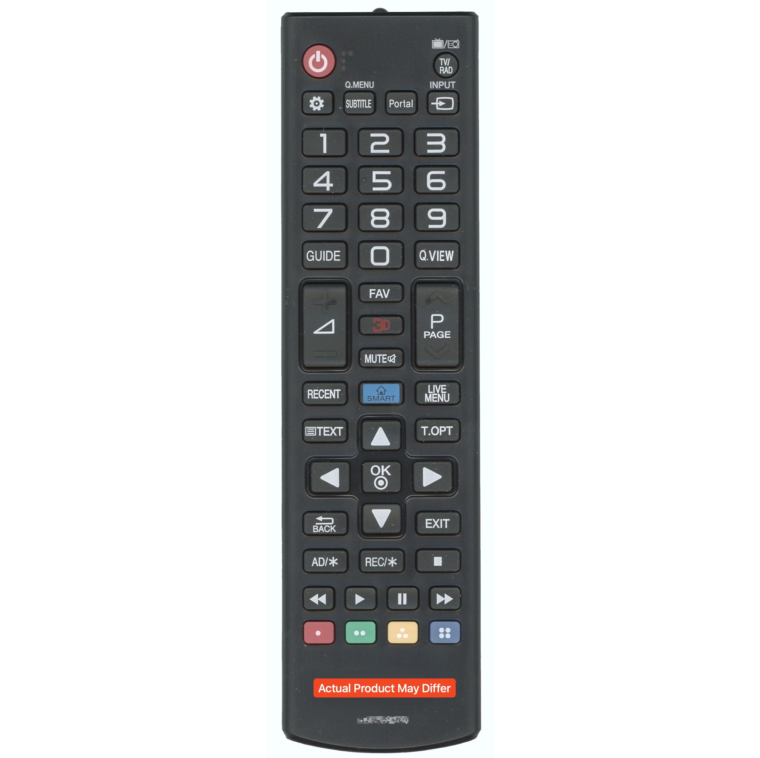 LG AKB73615327 TV Remote Control