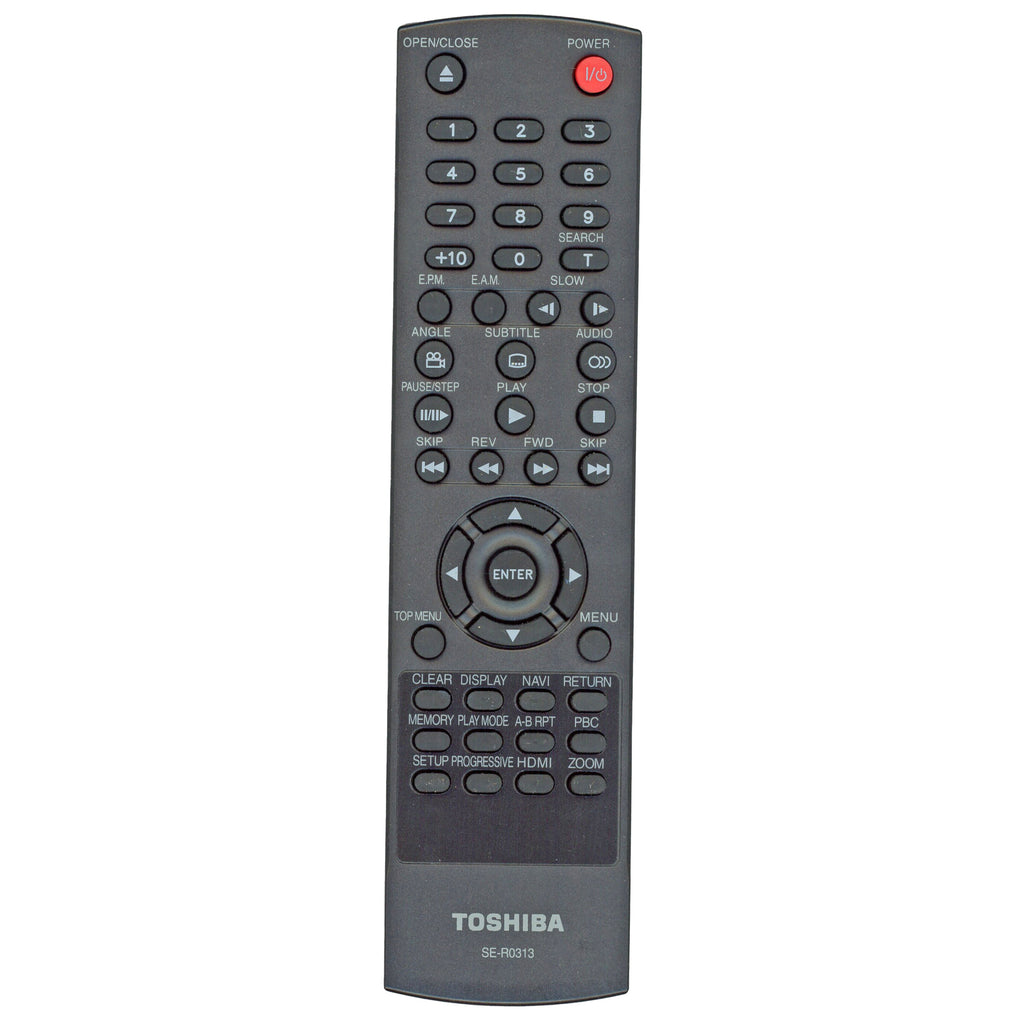 Toshiba SER0313 DVD Video Player Remote Control - AH700497