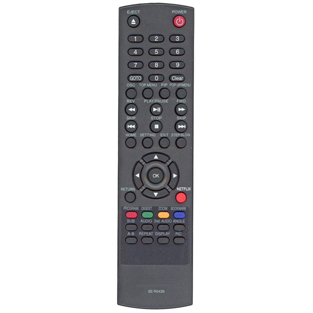 Toshiba SE-R0439 Media Box and Blu-ray Disc Player Remote Control - AH701131
