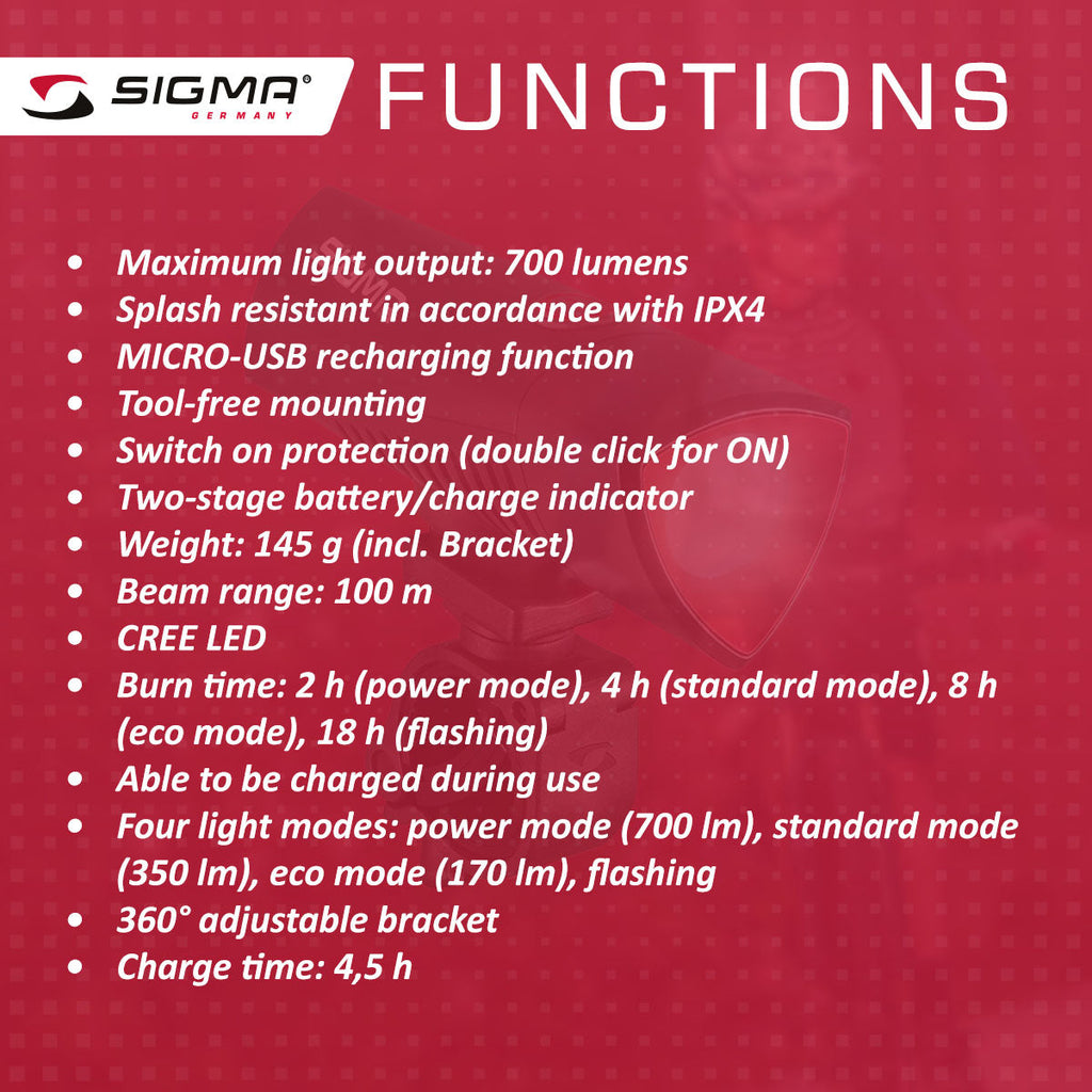 SIGMA Light - BUSTER 700