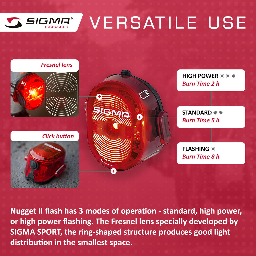 SIGMA Light - BUSTER 300, Power Light w/ Optional Nugget II Flash