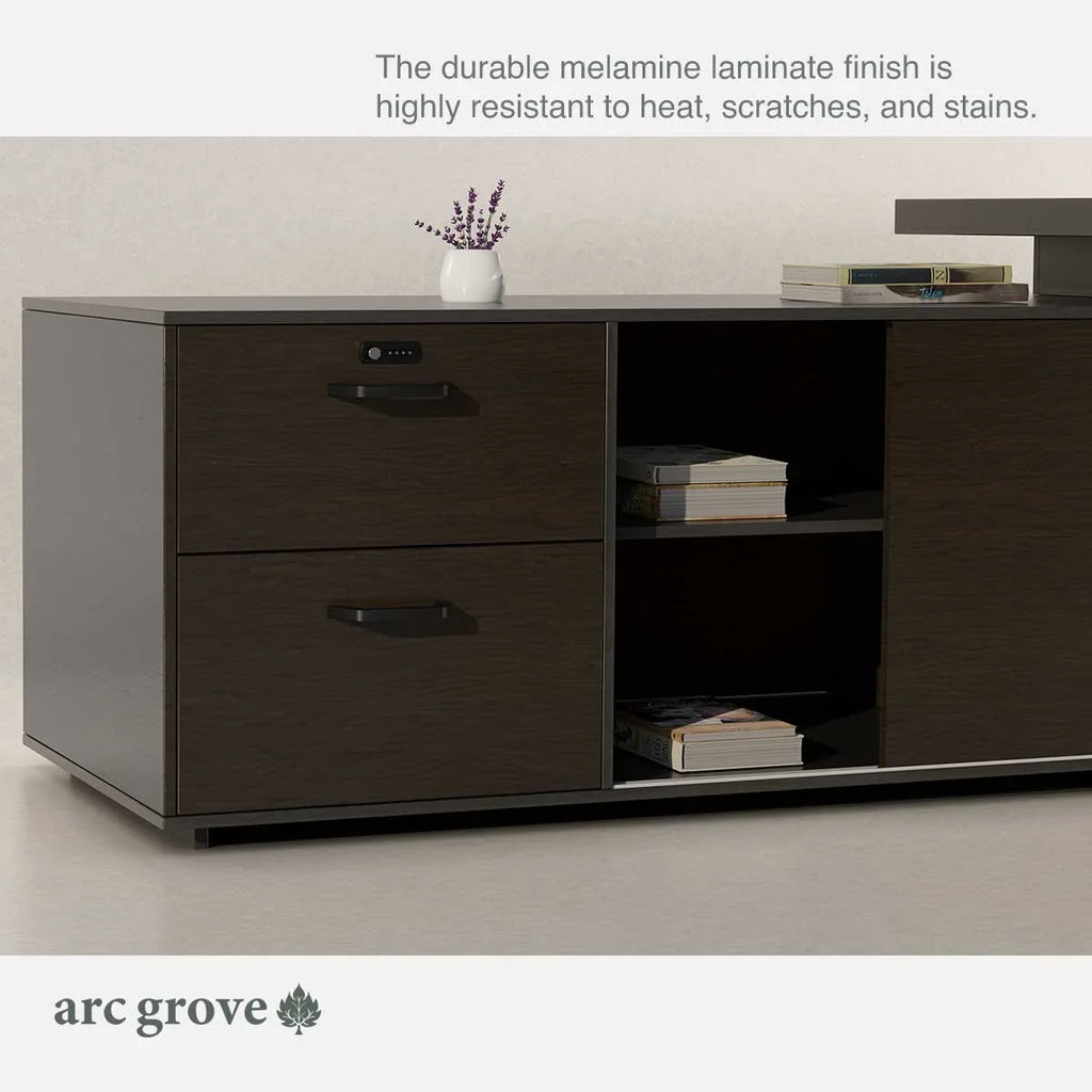 Hershey · Modern L-Shaped Executive Desk
