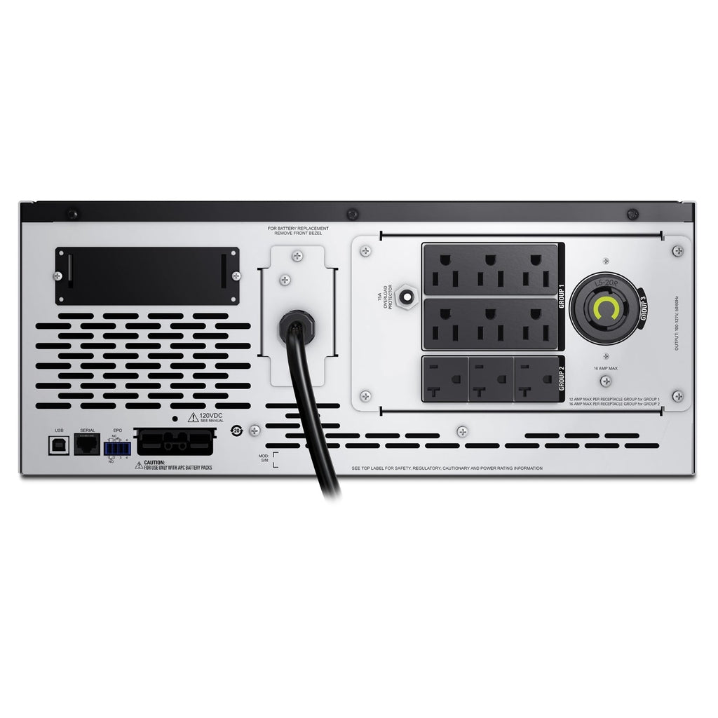 APC Smart-UPS 3000VA Pure Sine Wave Power Supply Rack/Tower 120V SMX3000LVNC
