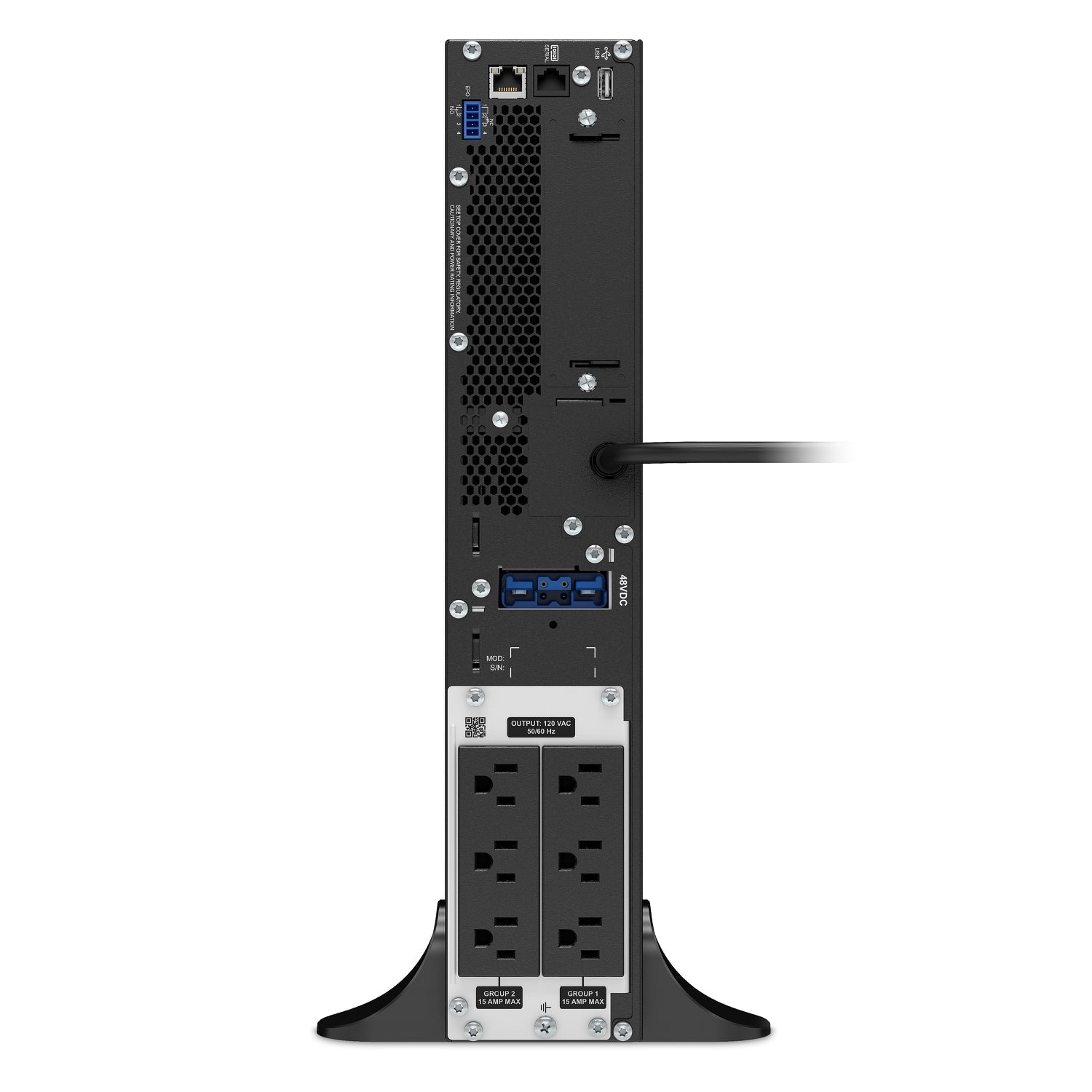 APC Smart-UPS SRT 2200VA Rack/Tower 1800W Power Backup SRT2200XLA
