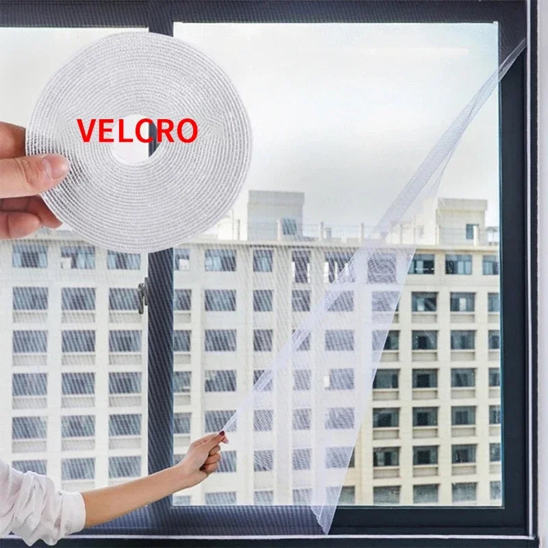 Mosquito Screen Net for Windows and Doors | DIY Self-Adhesive Insect Mesh