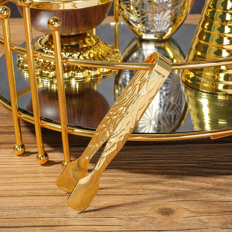 Gold Electroplated Aromatherapy Clip | Solid Spice Fragrance Accessory