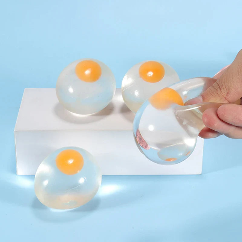 Splat Egg Stress Ball | Squeeze Toy for Anxiety Relief