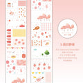Decorative Masking Tape Roll for Junk Journal, Kraft Cards, and DIY Collage Projects