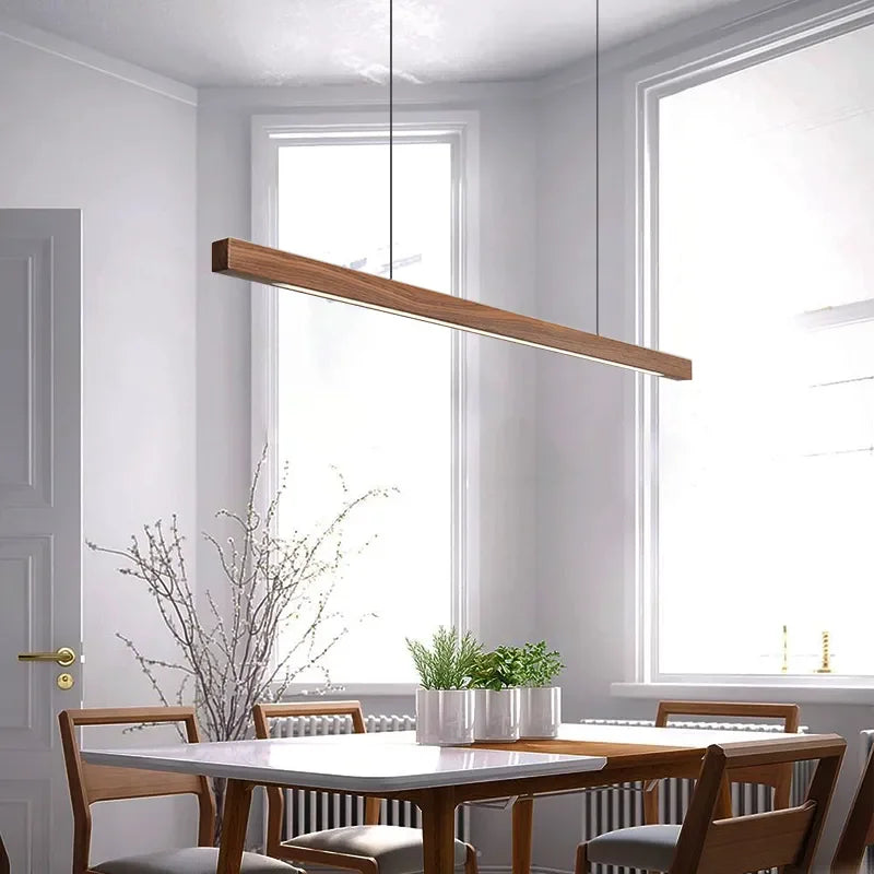DecorBites™ Linear LED Pendant Lights: Modern Kitchen Island Dining Room Lighting