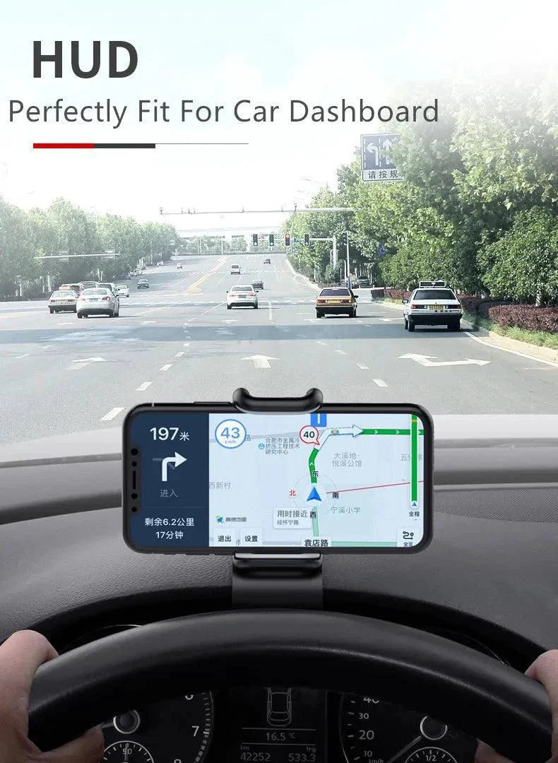 360 Rotatable Car Phone Holder Universal Cell Phone Stands Car Rack Dashboard Support for Auto Grip Mobile Phone Fixed Bracket