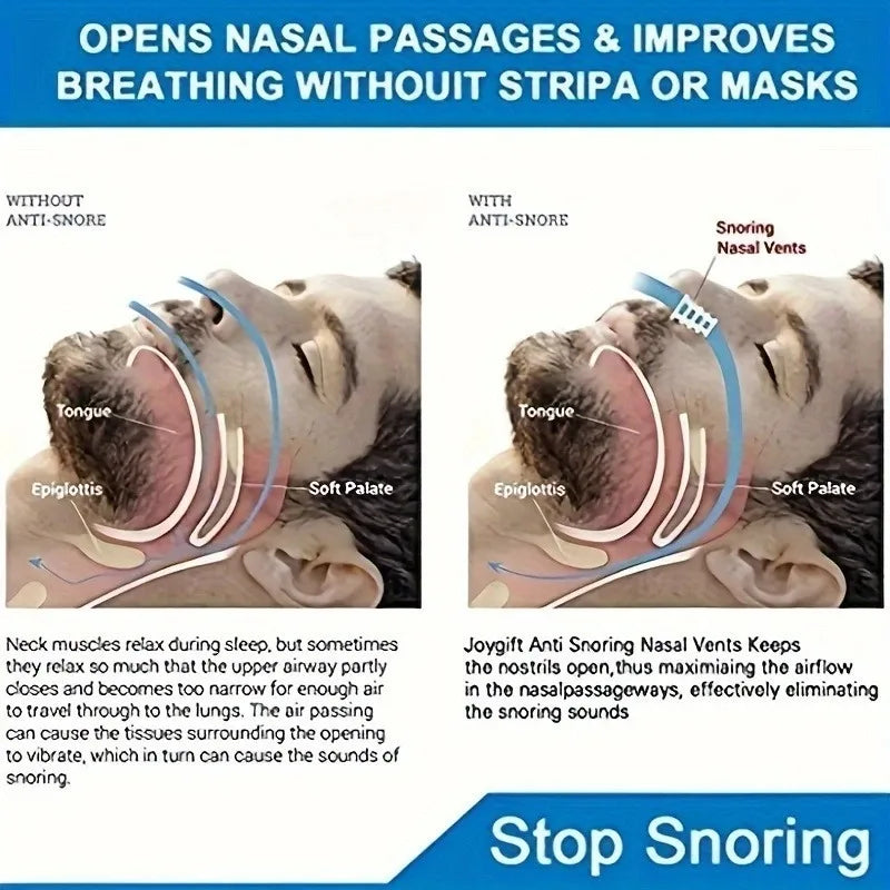 Thickened Anti-Snoring Nose Clip | Comfortable Sleep Aid Without Power