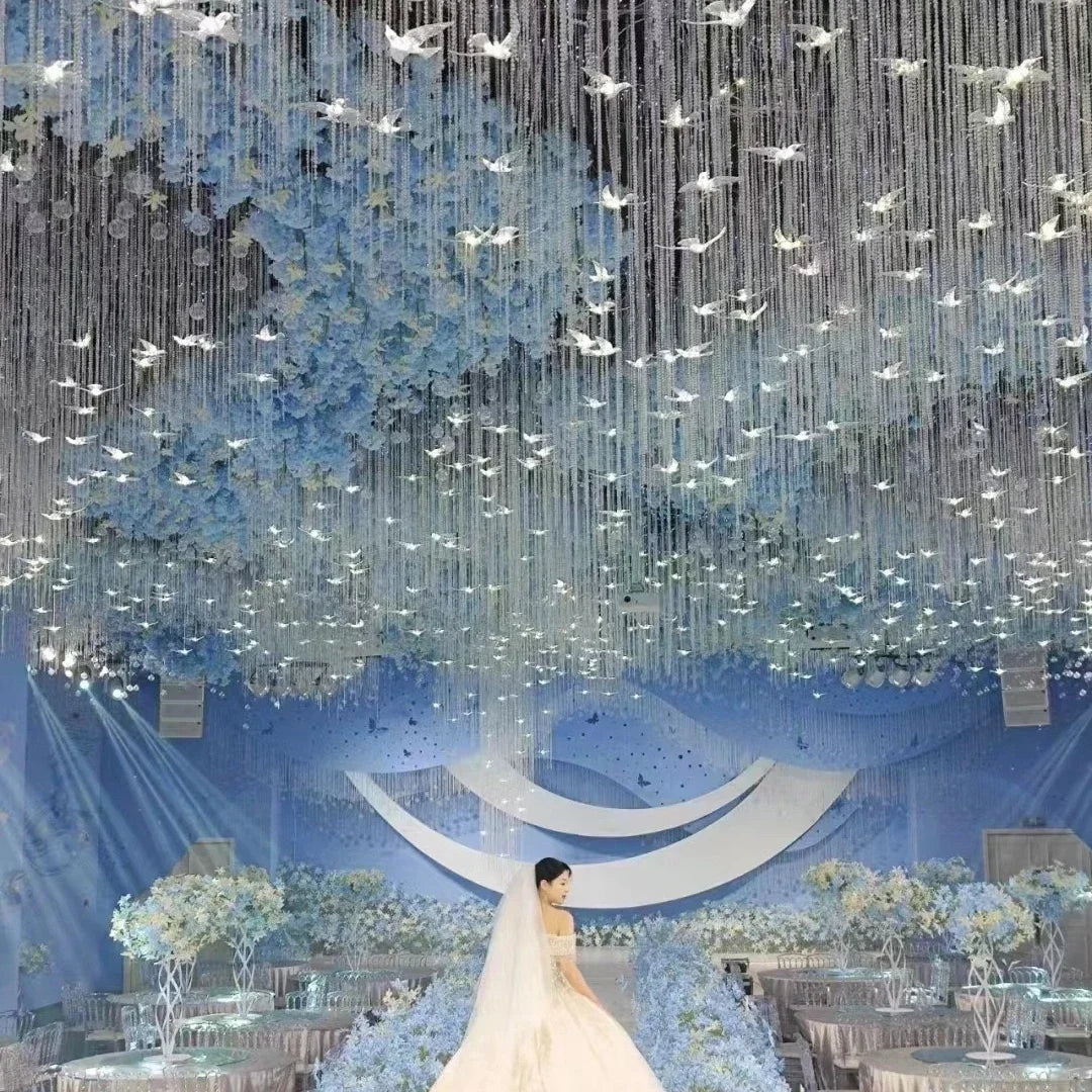 DecorBites™ LED Butterfly Ceiling Lights for Romantic Wedding Decoration