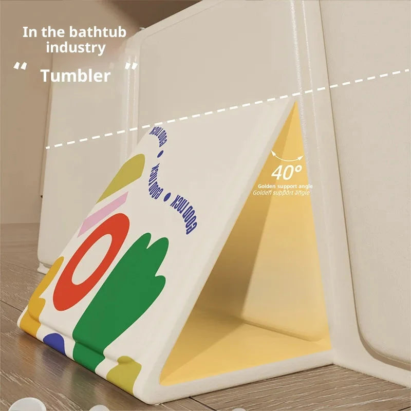 Foldable Baby Bathtub for Newborns & Toddlers
