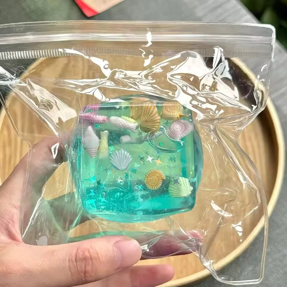 Squishy Ocean Blocks Stress Balls | Fidget Toy Set for Sensory Play and Anxiety Relief