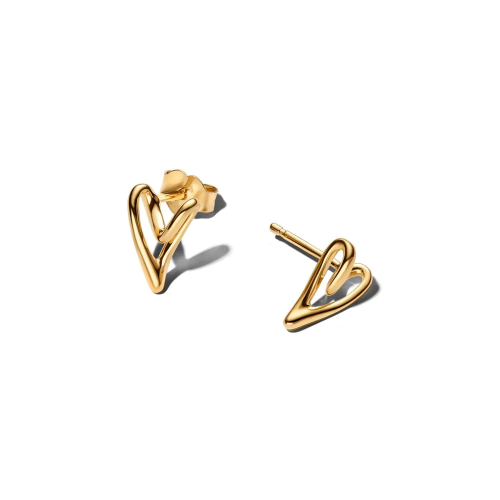 925 Silver Stud Earrings | Butterfly Snowflake Heart Moon Jewelry Gift