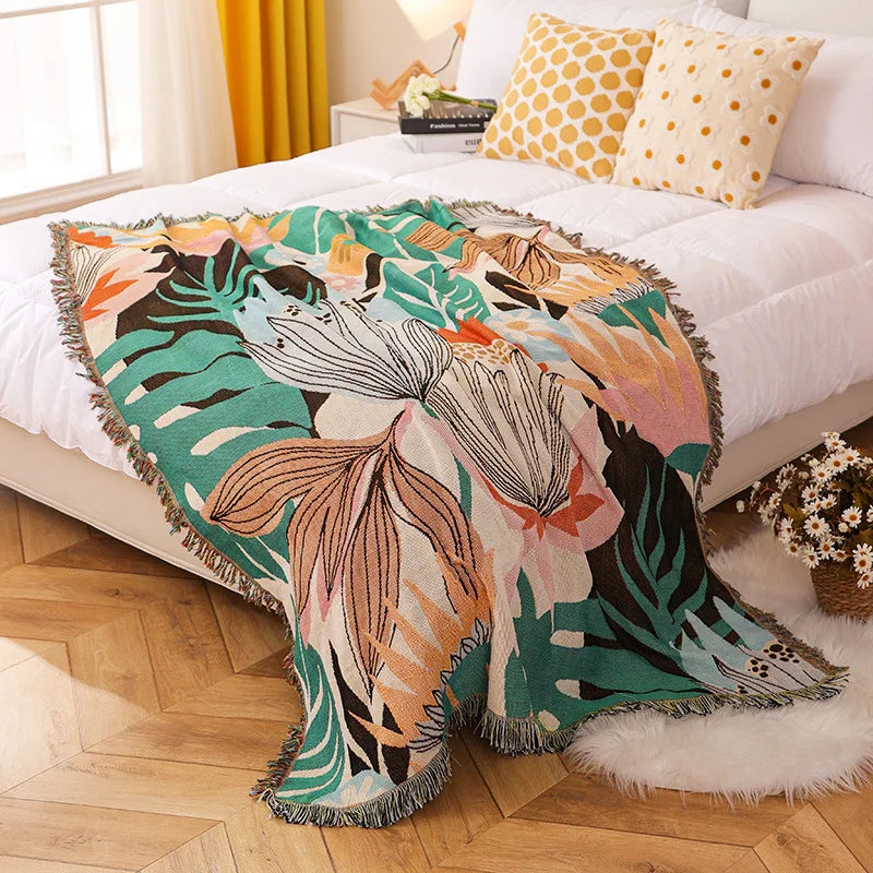 DecorBites™ Leopard Print Throw Blanket