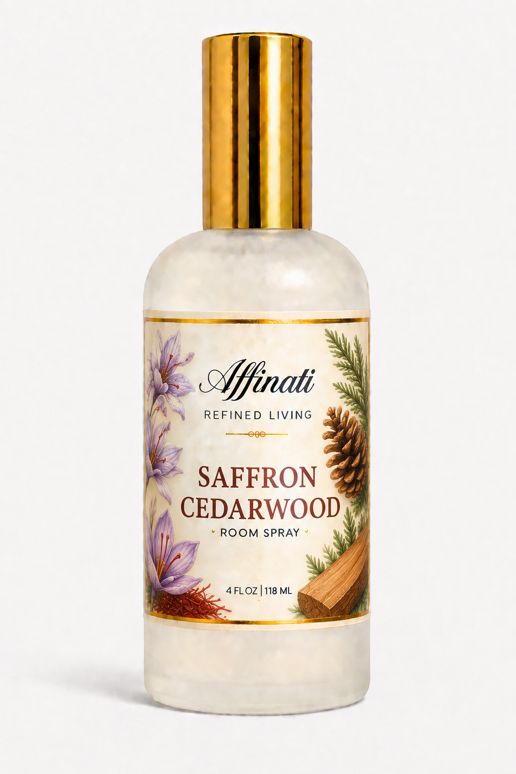 Saffron Cedarwood Room Spray