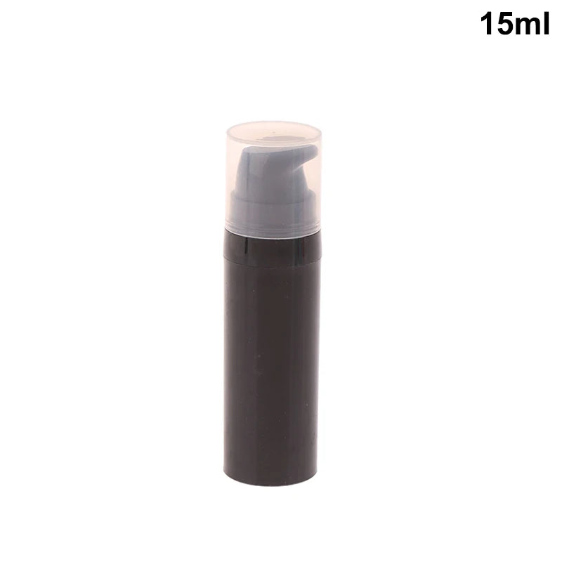 Refillable Airless Pump Bottles for Travel | Vacuum Lotion Containers 5ml 10ml 15ml