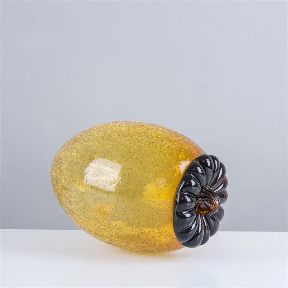 DecorBites™ Glass Hazelnut Pinecone Ornament Home Decor