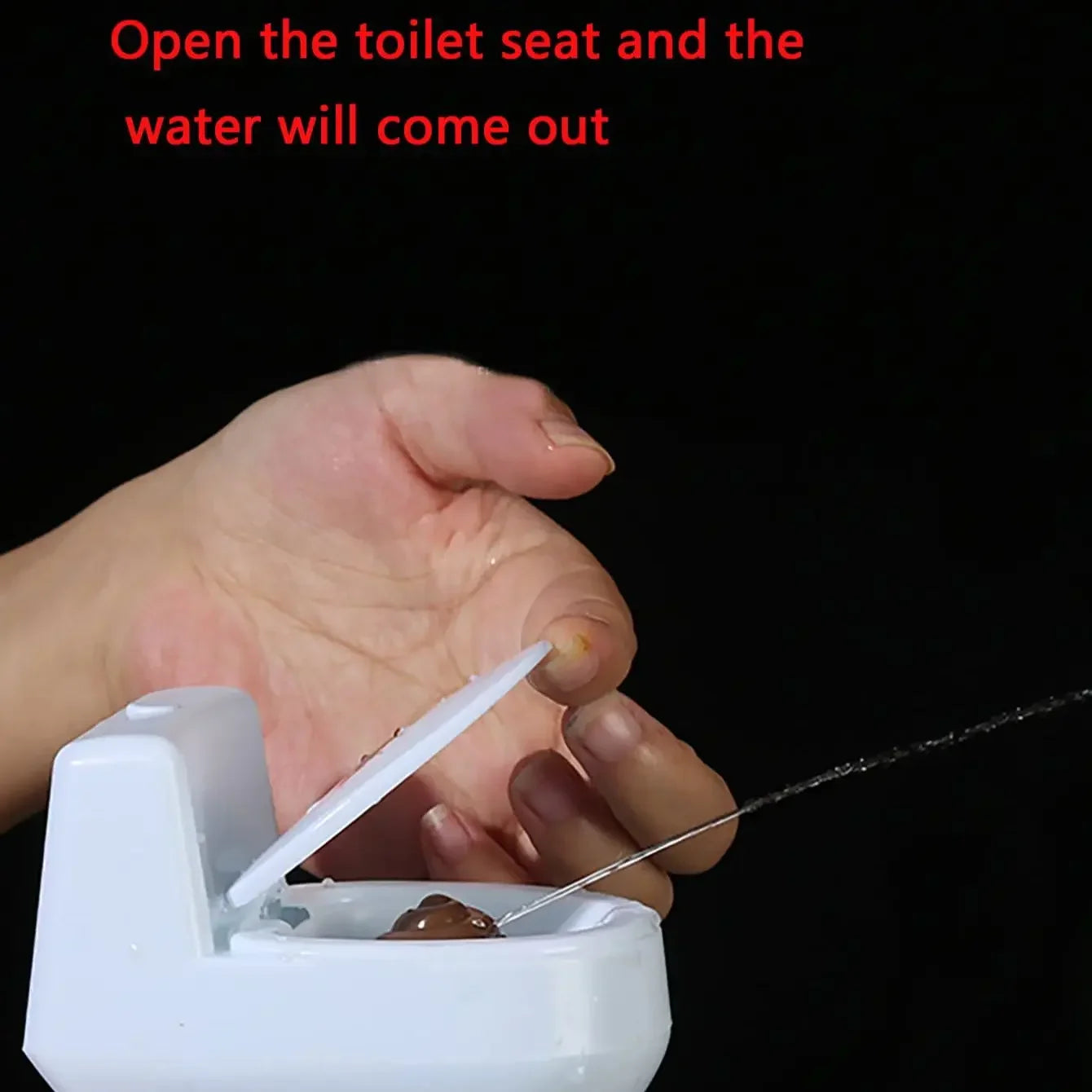 Funny Poop Spray Prank Toy | Mini Toilet Sprinkler Joke Gift