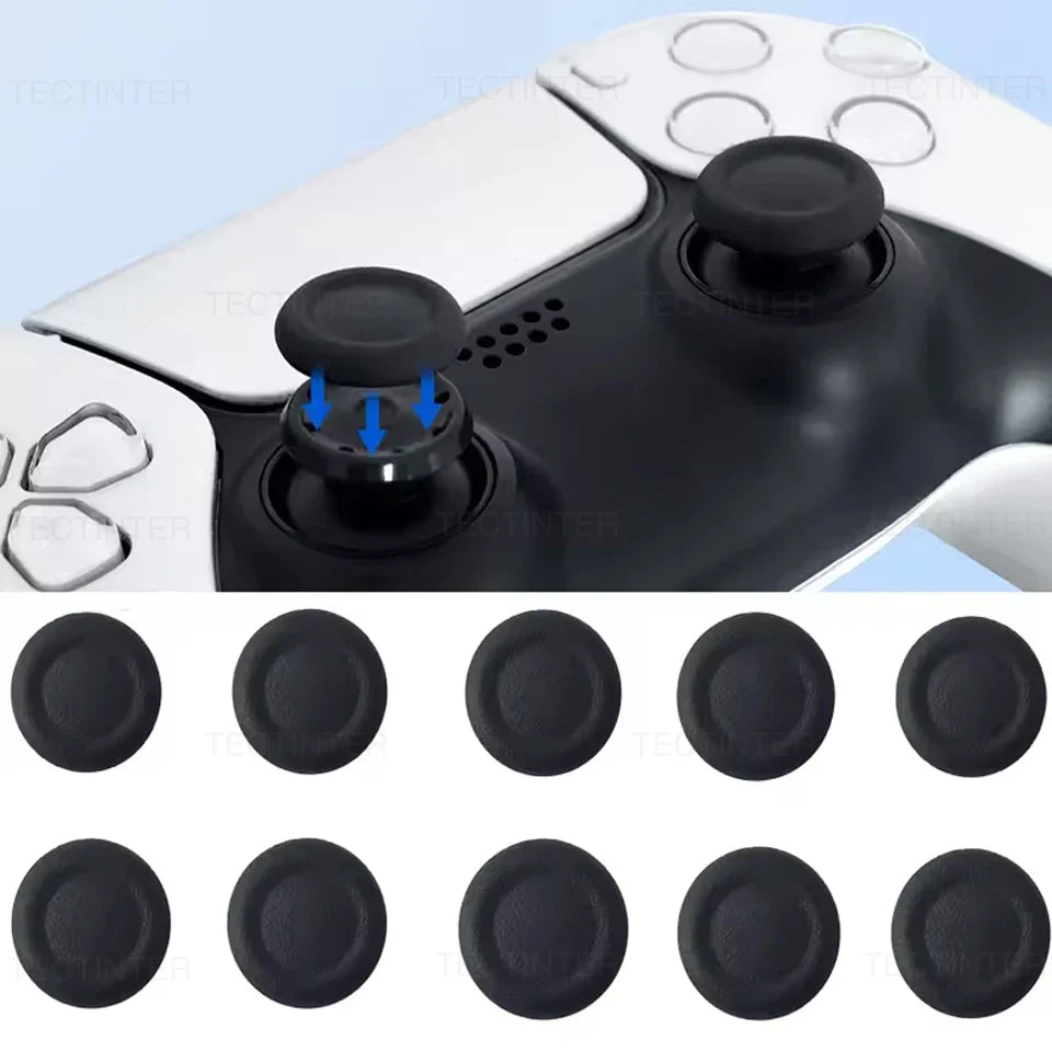 Plastic Non-slip Thumb Grip Caps | Wearproof Joystick Covers for PS4 PS5 Controller