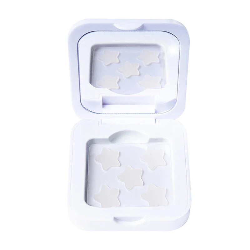 Star Shaped Hydrocolloid Acne Patches | Invisible Pimple Stickers with Mirror