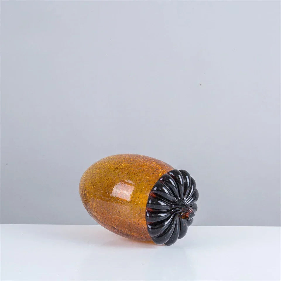 DecorBites™ Glass Hazelnut Pinecone Ornament Home Decor
