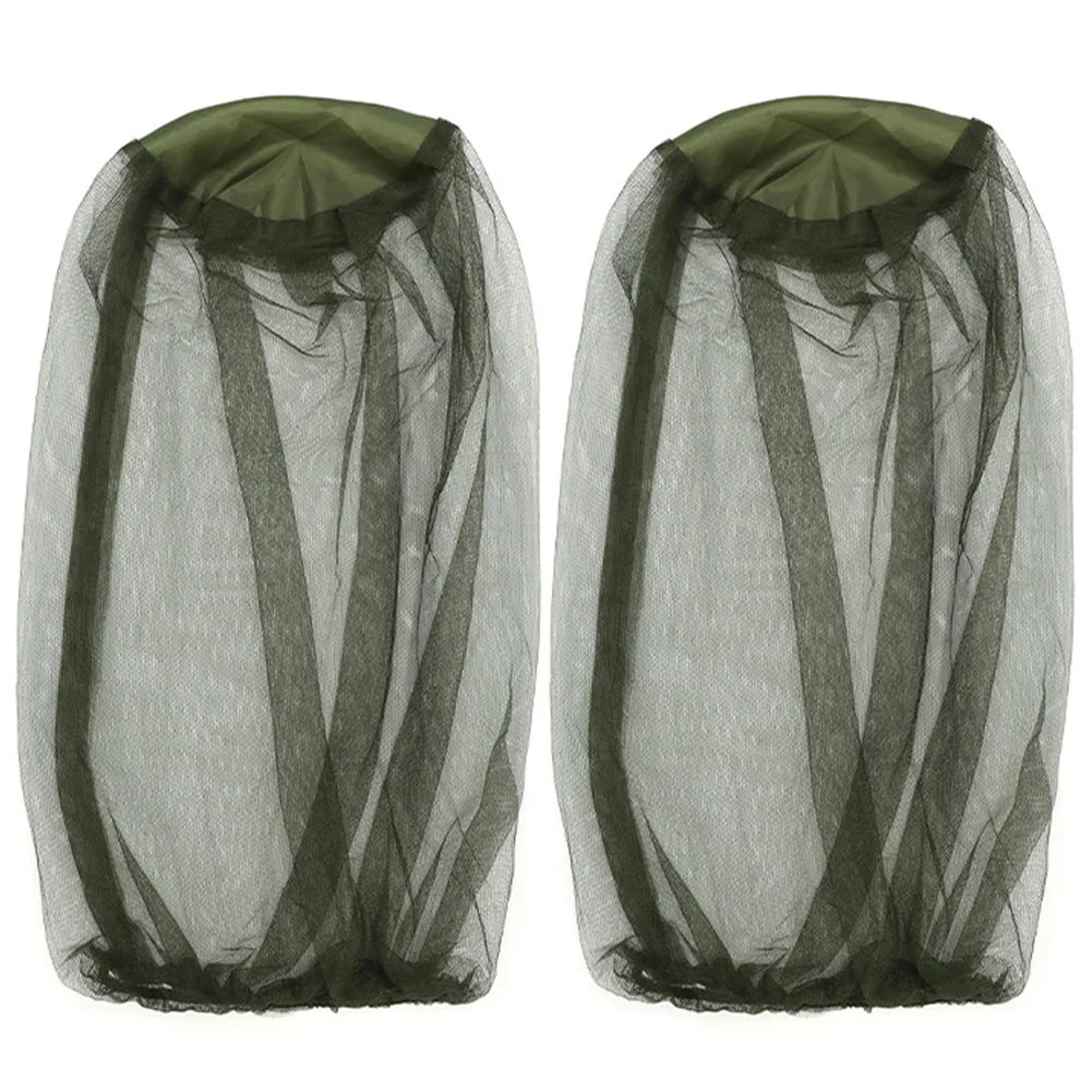 Fishing Mosquito Head Net | Bug Mesh Face Protector for Camping