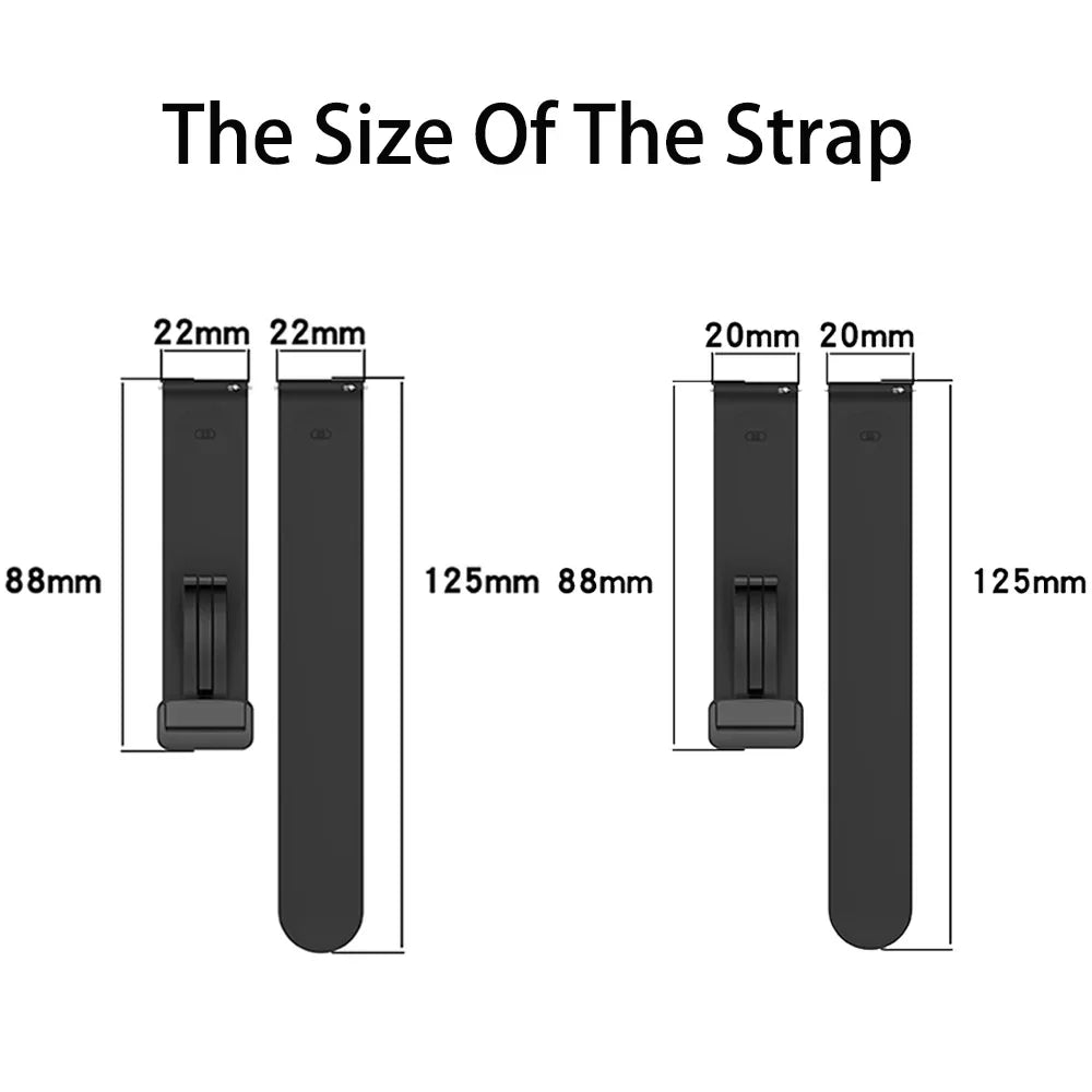 COROS Silicone Watch Band Replacement for Smartwatch - 2-Pack Color Straps