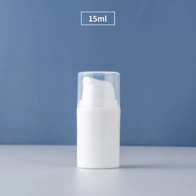 15/30/50ml Empty Airless Pump Bottles | Mini Lotion Vacuum Cosmetic Containers for Travel