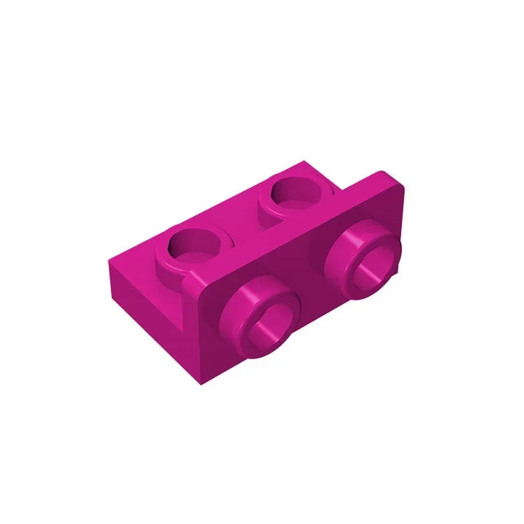 Gobricks GDS-643 Bracket 1 x 2 - 1 x 2 Inverted | Compatible Building Block for Lego 99780